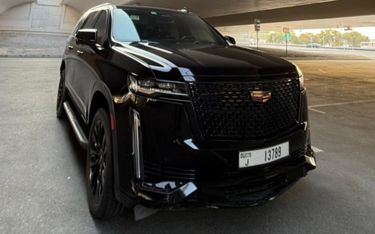 2022 Cadillac Escalade Premium Luxury in Black for rent in Dubai — photo 1