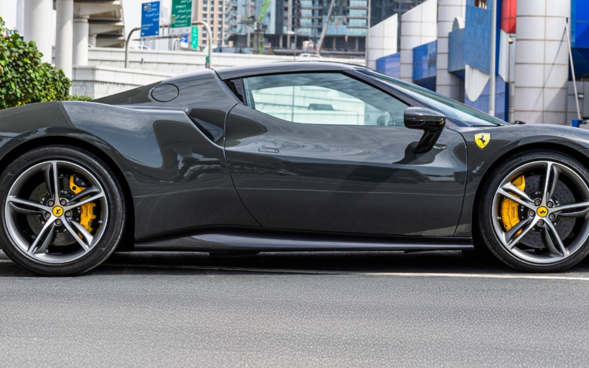 2025 Ferrari 296 GTB in Graphite Grey — gallery photo 2 in Dubai