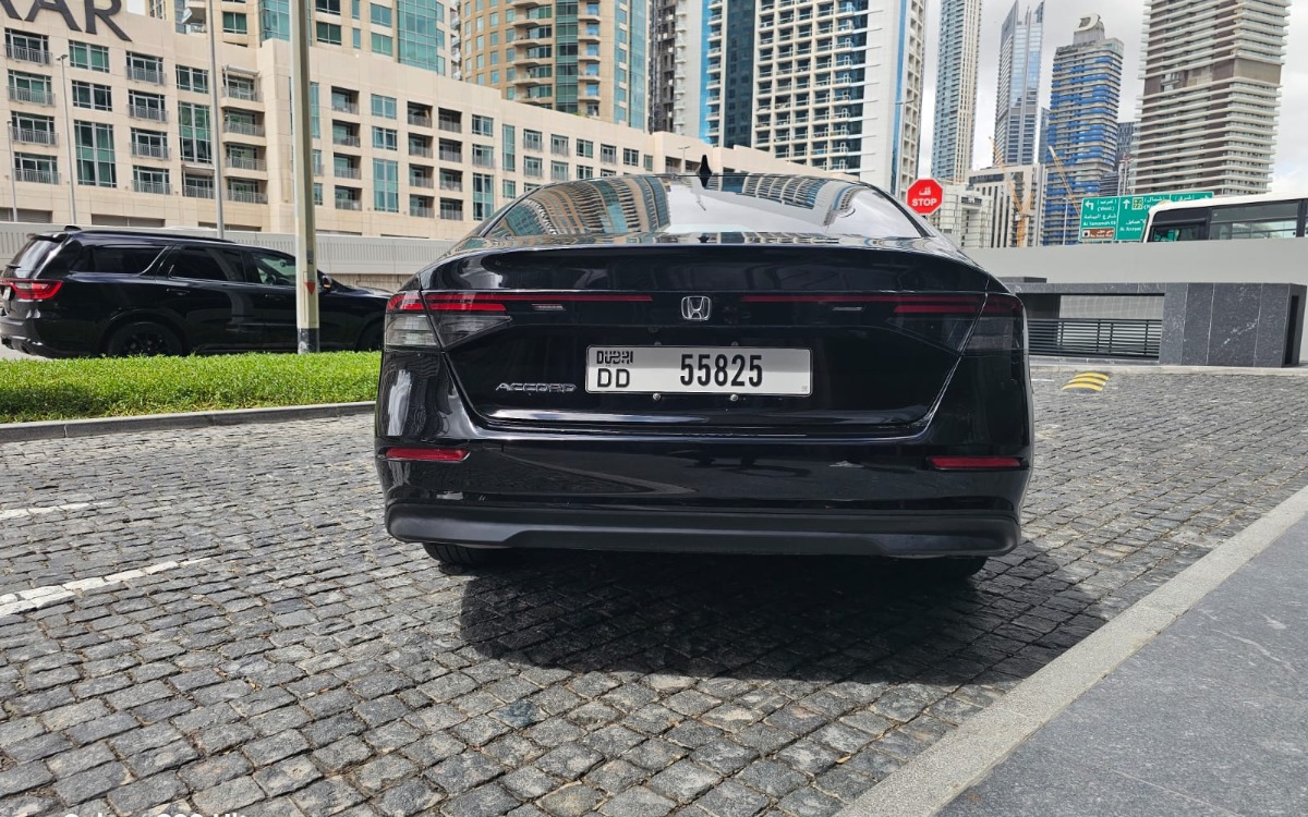 2024 Honda Accord in Solid Black — gallery photo 5 in Dubai