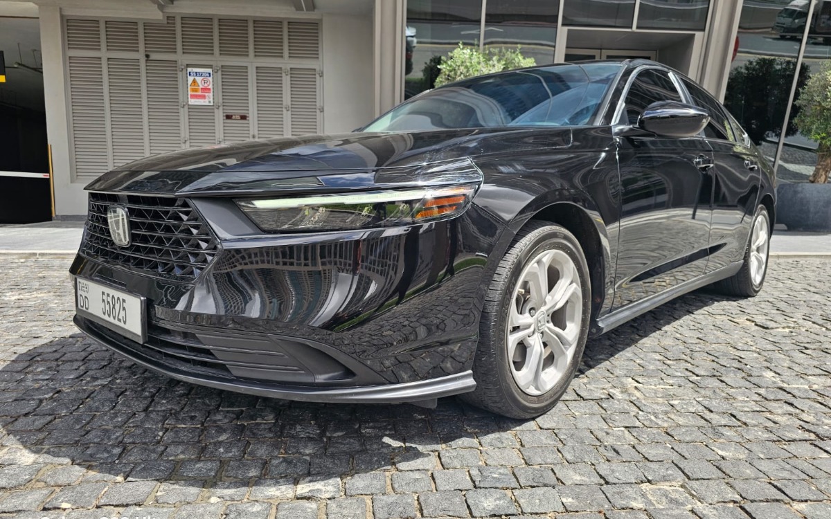 2024 Honda Accord in Solid Black — gallery photo 8 in Dubai