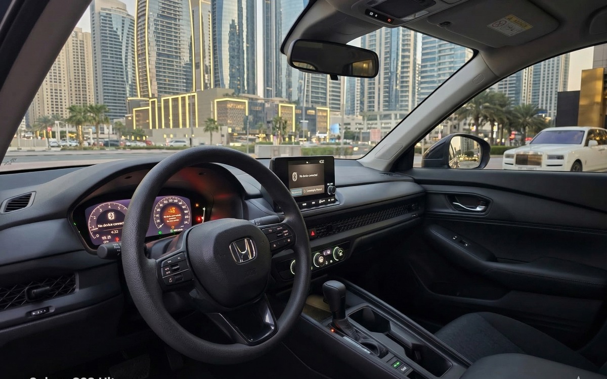 2024 Honda Accord in Solid Black — gallery photo 10 in Dubai