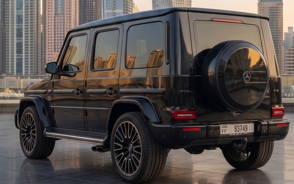 2024 Mercedes-AMG G63 in Solid Black — gallery photo 2 in Dubai