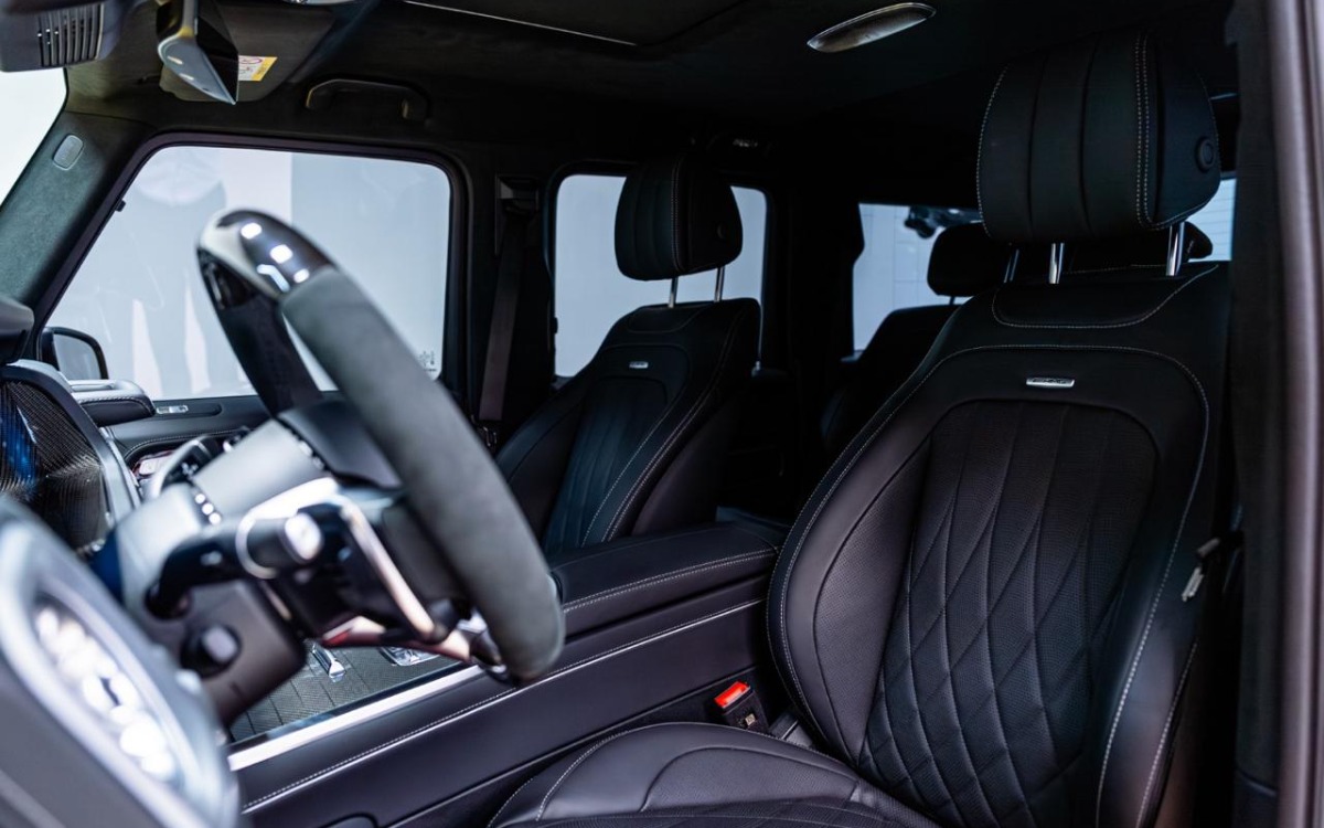 2025 Mercedes-AMG G63 in Gloss White — gallery photo 4 in Dubai