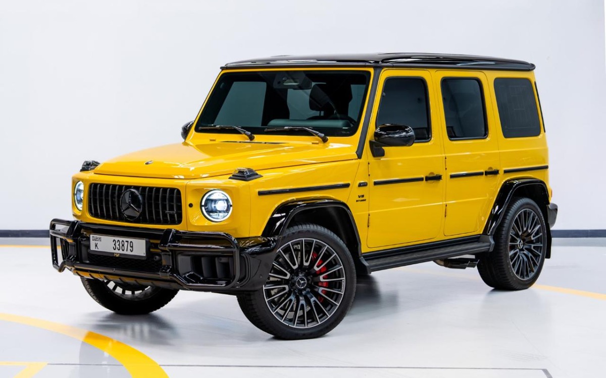 Mercedes-AMG G63 Active Ride Control