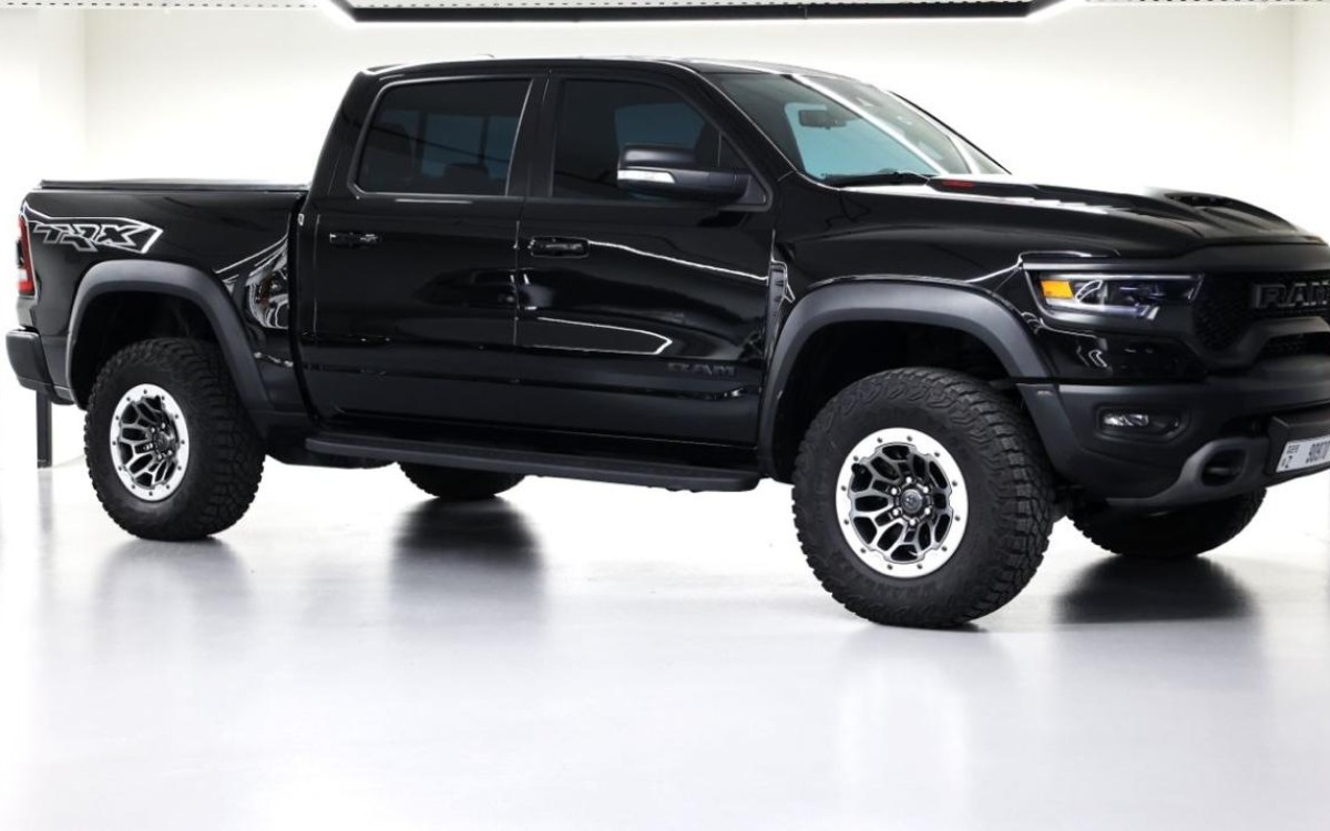 2025 RAM 1500 TRX in Solid Black — gallery photo 2 in Dubai