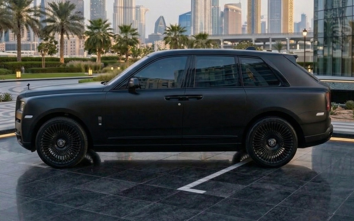 2021 Rolls-Royce Cullinan in Graphite Grey — gallery photo 3 in Dubai