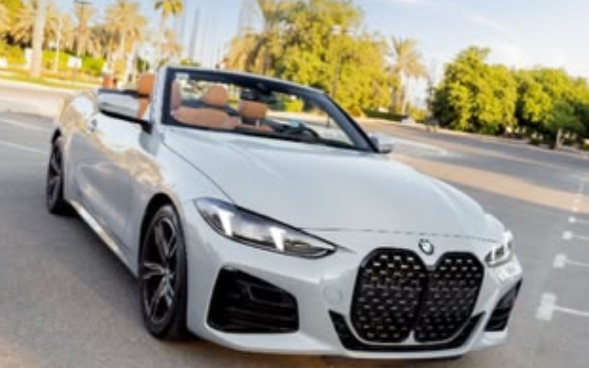 2024 BMW 4 Series M440i Convertible in Titanium Grey — gallery photo 2 in Dubai