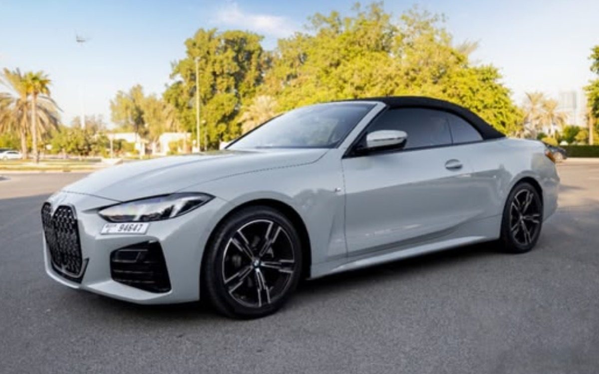 2024 BMW 4 Series M440i Convertible in Titanium Grey — gallery photo 3 in Dubai
