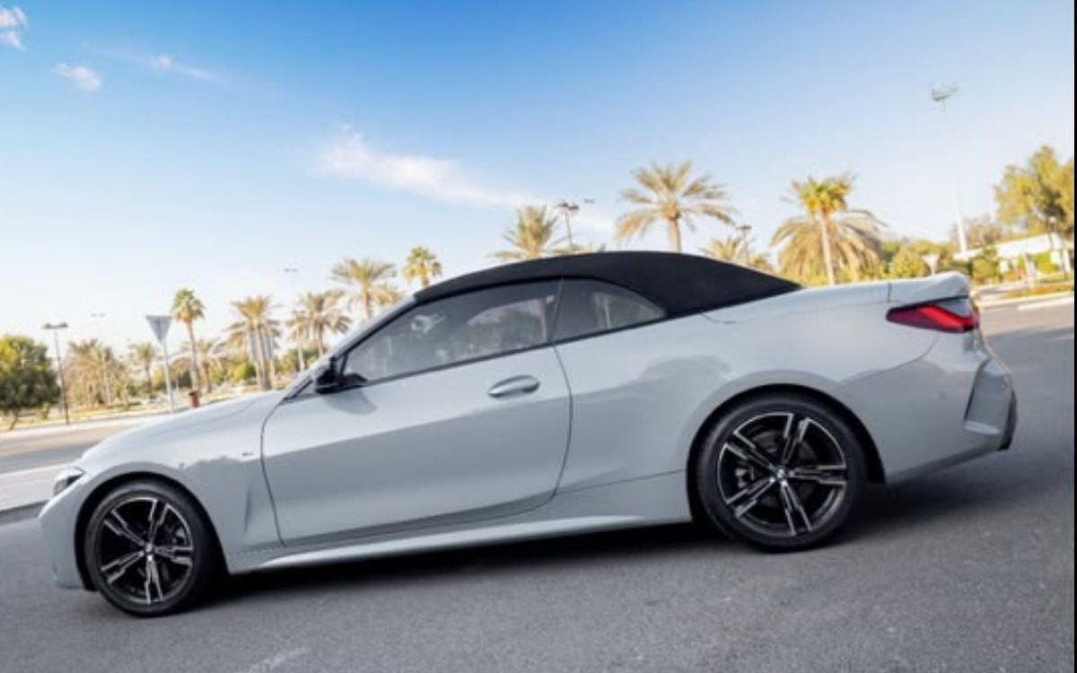 2024 BMW 4 Series M440i Convertible in Titanium Grey — gallery photo 4 in Dubai