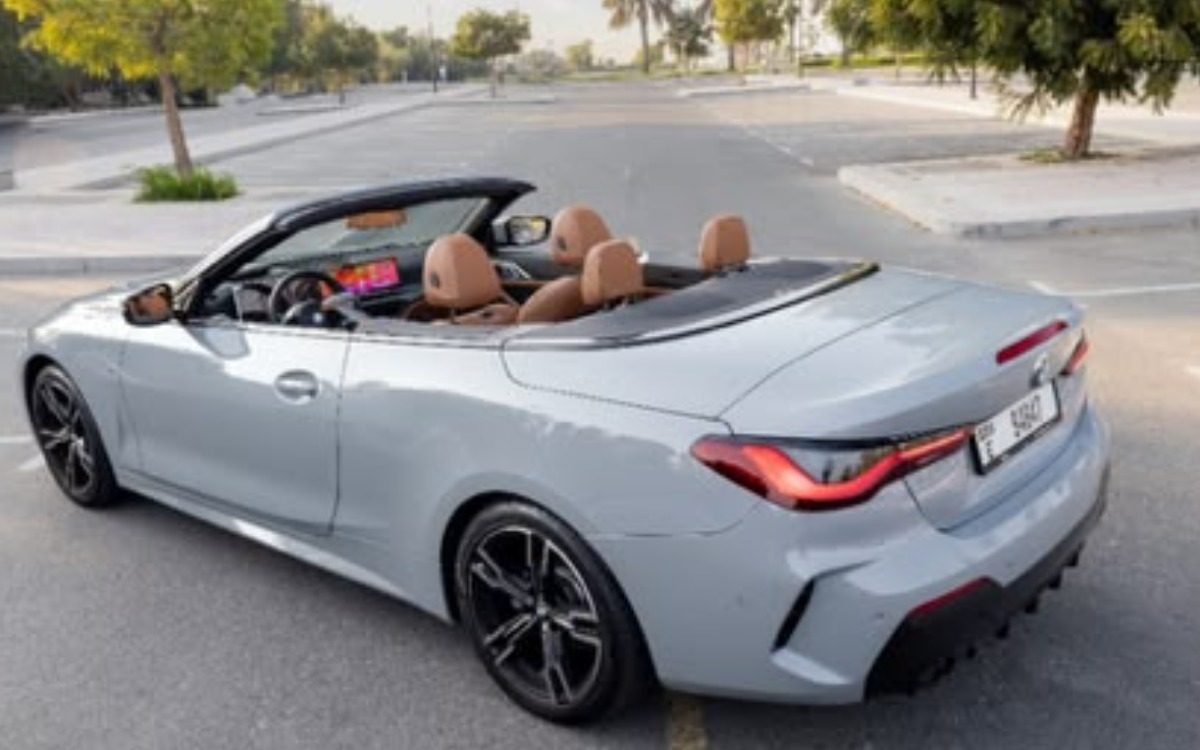2024 BMW 4 Series M440i Convertible in Titanium Grey — gallery photo 5 in Dubai