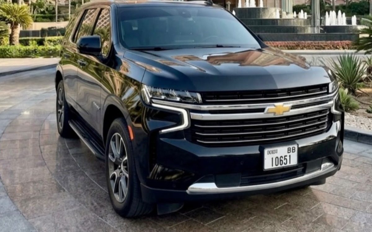 2023 Chevrolet Tahoe LT in Solid Black — gallery photo 2 in Dubai