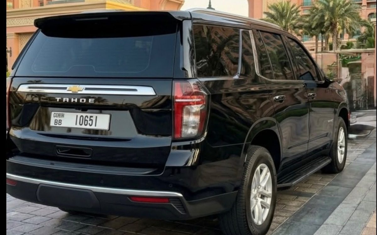 2023 Chevrolet Tahoe LT in Solid Black — gallery photo 3 in Dubai