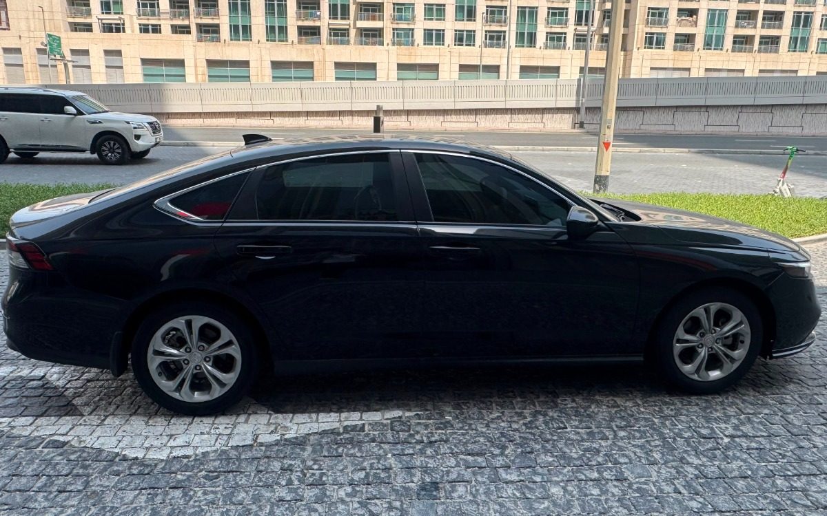 2024 Honda Accord in Solid Black — gallery photo 4 in Dubai