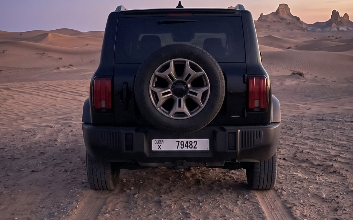 2025 Jetour T2 in Solid Black — gallery photo 3 in Dubai