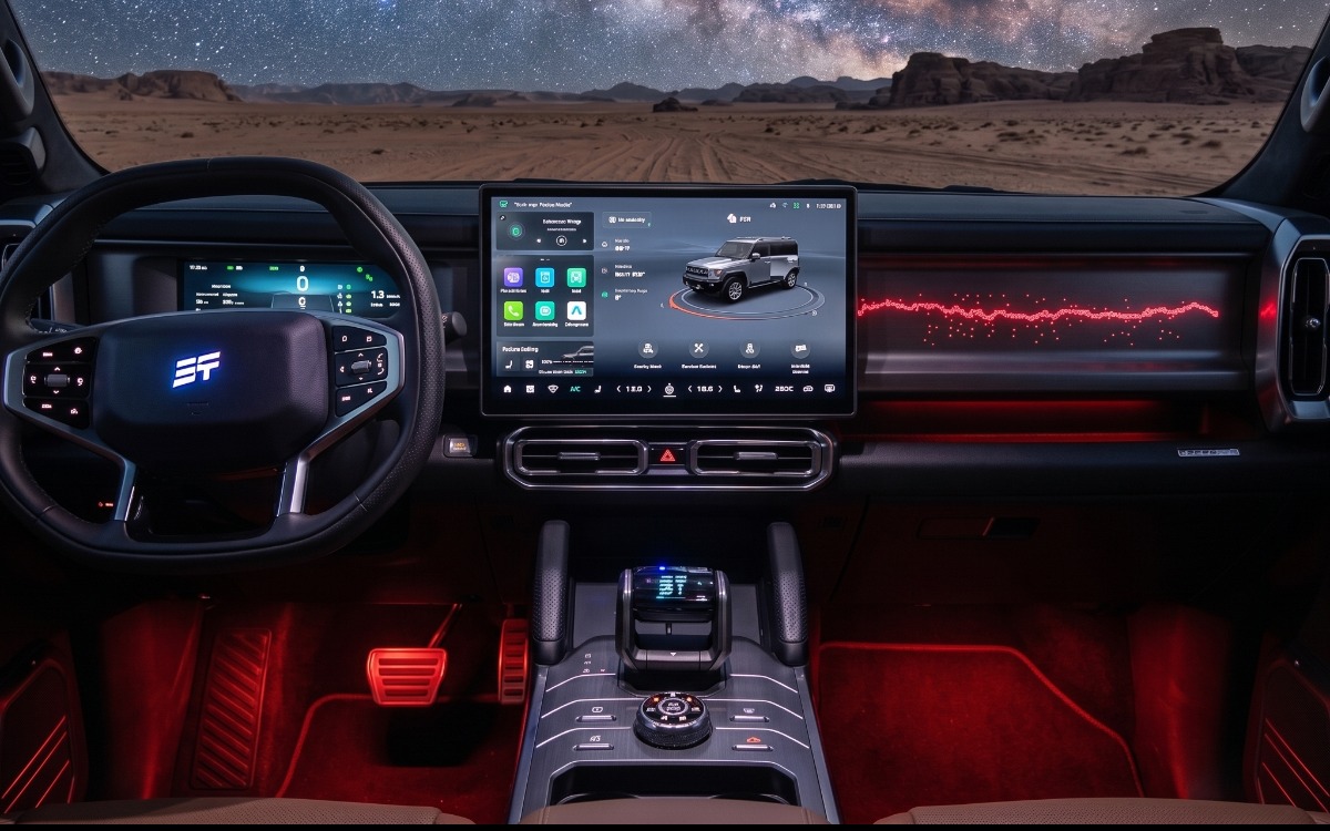 2025 Jetour T2 in Solid Black — gallery photo 4 in Dubai