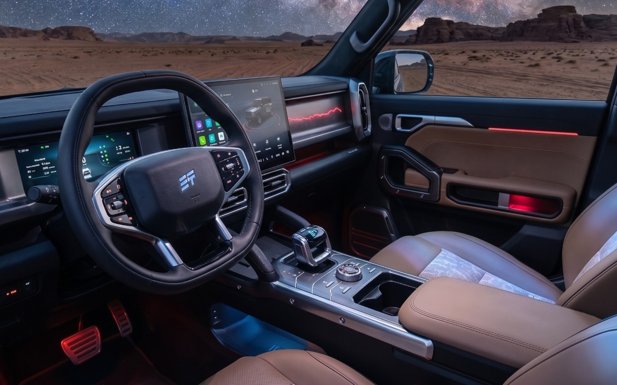 2025 Jetour T2 in Solid Black — gallery photo 5 in Dubai