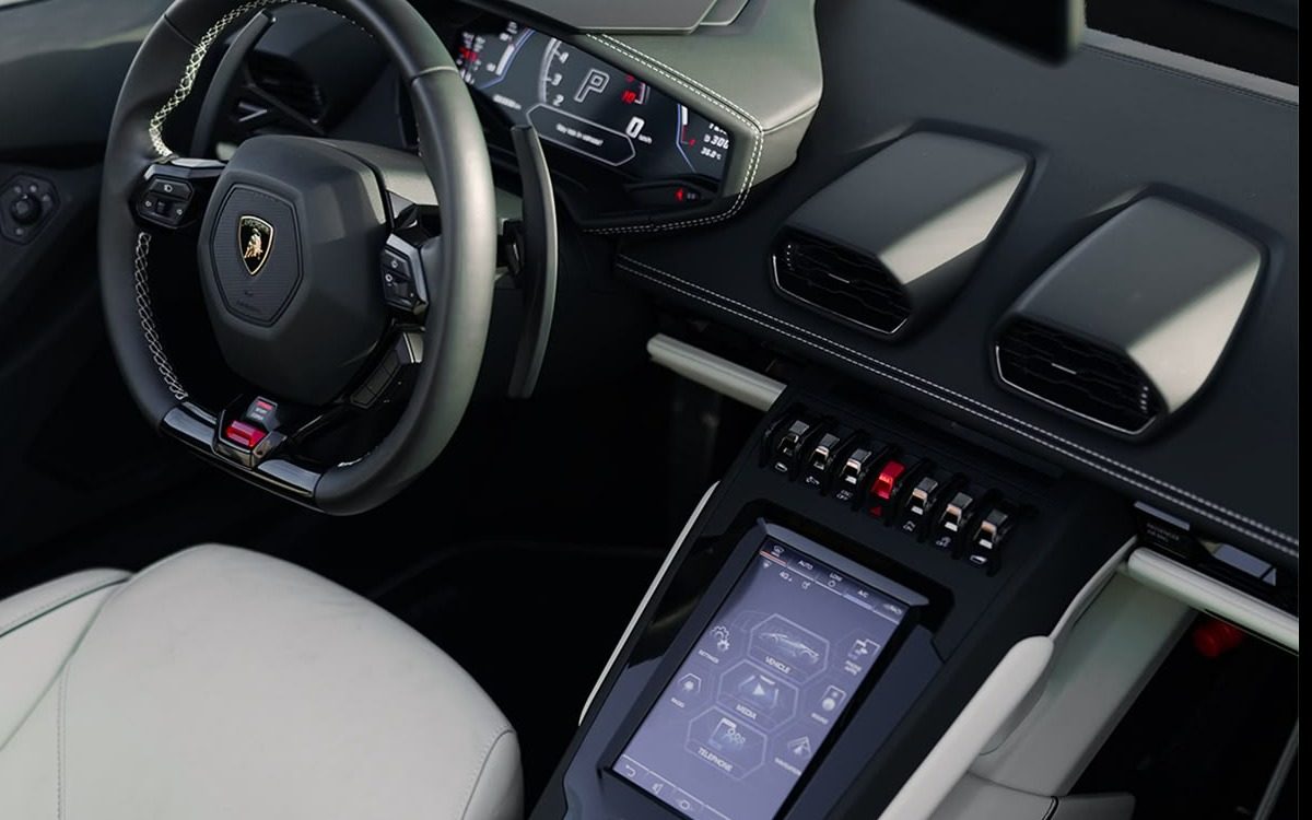2024 Lamborghini Huracán EVO Spyder in Dark Grey — gallery photo 8 in Dubai