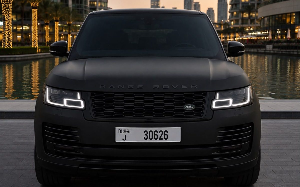 2022 Range Rover Vogue in Matte Black — gallery photo 6 in Dubai