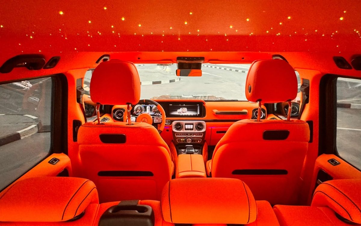 2024 Mercedes-AMG G63 in Deep Purple — gallery photo 3 in Dubai