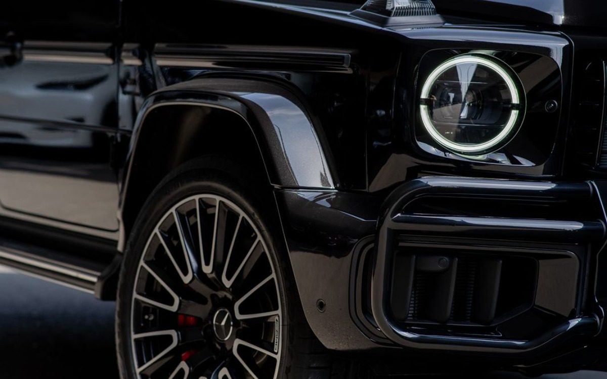 2025 Mercedes-AMG G63 in Solid Black — gallery photo 4 in Dubai