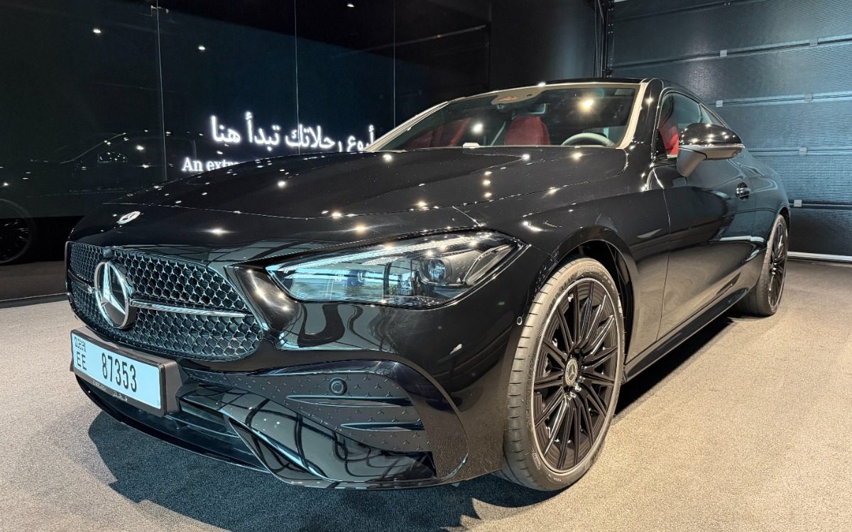 2026 Mercedes-Benz CLE in Solid Black for rent in Dubai