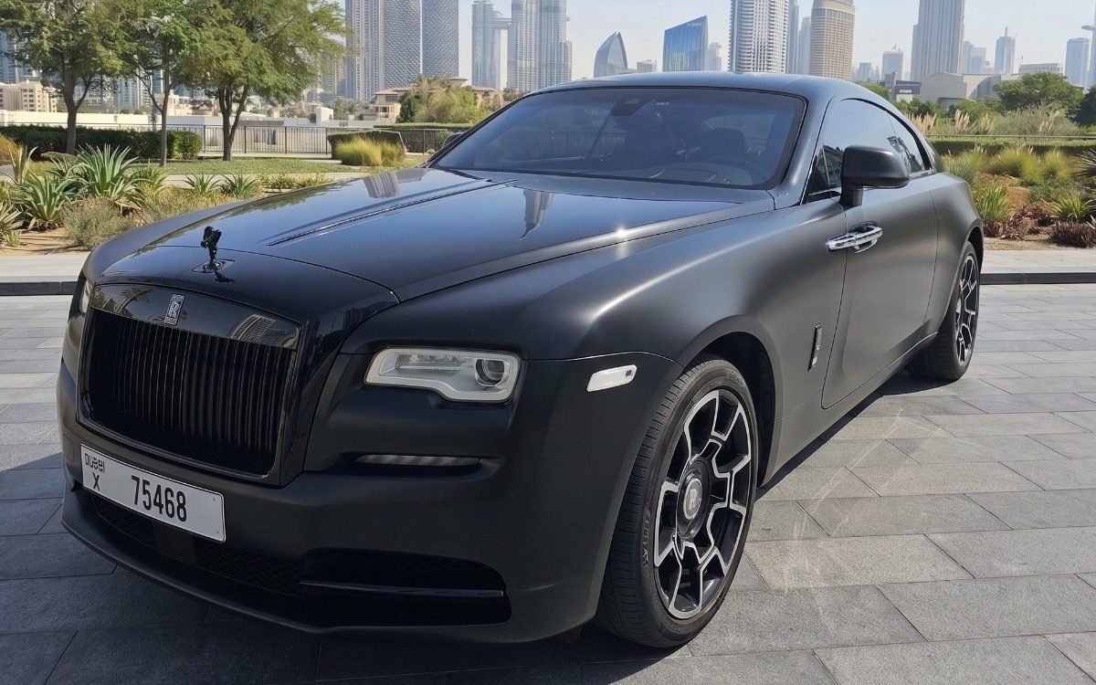 2019 Rolls-Royce Wraith in Matte Black — gallery photo 3 in Dubai