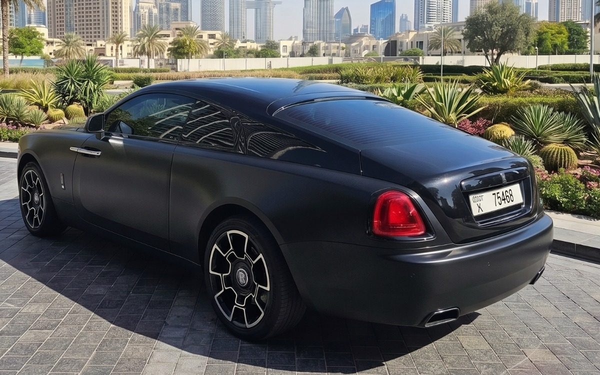 2019 Rolls-Royce Wraith in Matte Black — gallery photo 7 in Dubai