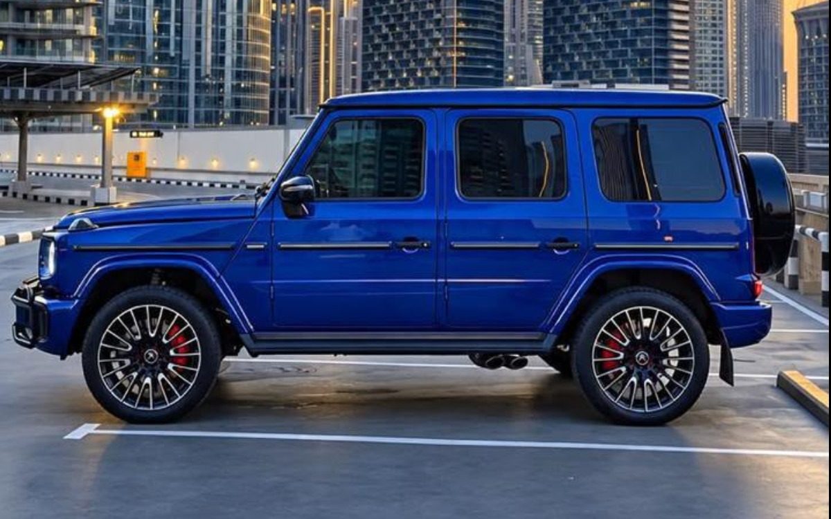 2026 Mercedes-AMG G63 in Navy Blue — gallery photo 3 in Dubai